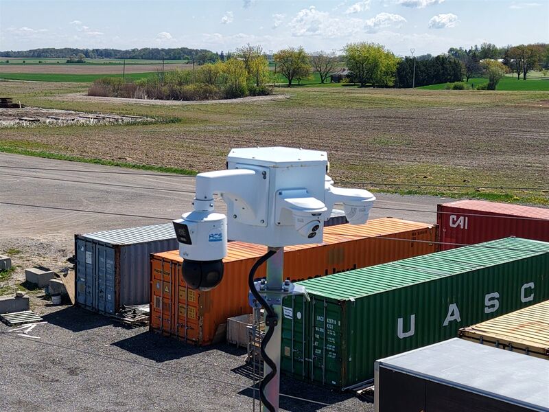ACS operator feed watching an industrial yard in real time